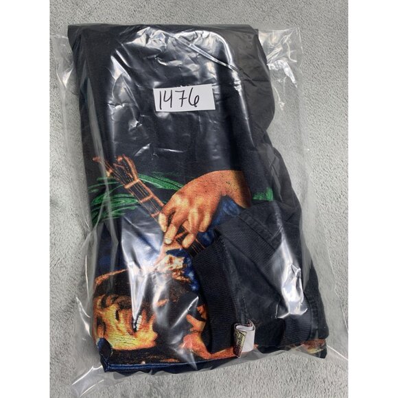 Vtg Bob Marley Men's Black XL T-Shirt Caribbean Surf Don't worry about a thing - Picture 10 of 10